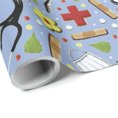 Creative Doctor-Geschenk Geschenkpapier (Rolleneckpunkt)