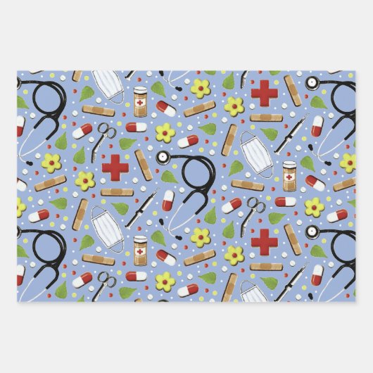 Creative Doctor-Geschenk Geschenkpapier Set (Vorderseite)