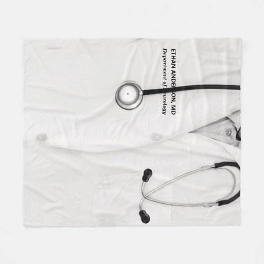 Creative Doctor Gift Idee Fleece Blanket (Vorderseite (Horizontal))