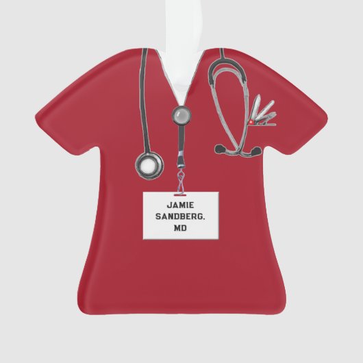 Creative Doctor Keepake - Geschenk Ornament (Vorderseite)