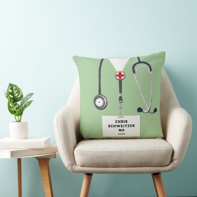 Creative Doctor Throw Pillow Kissen (Stuhl )