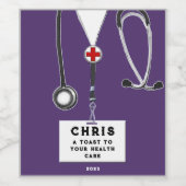 Creative Doctor Weinetikett (Einzelnes Label)