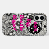Creative Doodle Art Phone Case - Einzigartig handG (Rückseite (Horizontal))
