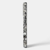 Creative Doodle Art Phone Case - Einzigartig handG (Rückseite / Links)