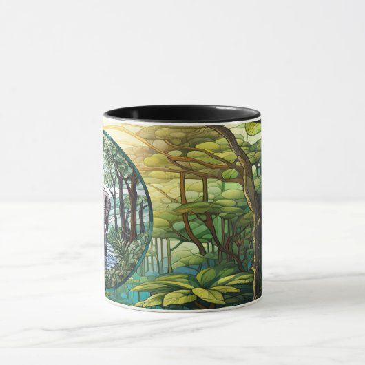 Creative Dschungel Tasse von Nickys Art (Zentrum)