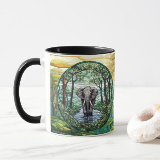Creative Dschungel Tasse von Nickys Art