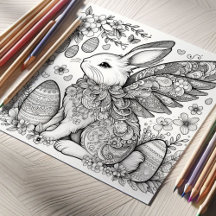 Creative Easter Coloring Pages Printable