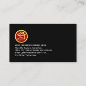 Creative Electric Lightning Circuit Board Visitenkarte (Rückseite)