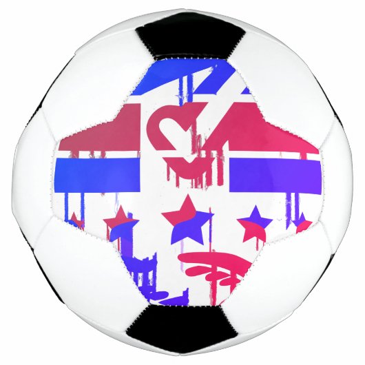 Creative Emblem der Ermächtigung und Vertretung Fußball (Vorderseite)