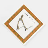 Creative Erntedank Paper Dinner Napkins Serviette (Ecke)