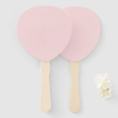 Creative Expression Blush Pink Fächer (Vorne und Hinten)