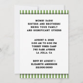 Creative Family Wiedersehen Einladung (Rückseite)