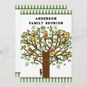 Creative Family Wiedersehen Einladung (Vorne/Hinten)