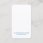 Creative Family Zuhause | House of Your Dreams Visitenkarte (Rückseite)