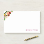 Creative farbenfrohe Wasserfarben Vorlage Chic Post-it Klebezettel (Auf Schreibtisch)