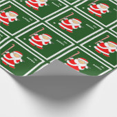 Creative Field Hockey Holiday Geschenk Geschenkpapier (Ecke)