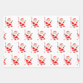 Creative Field Hockey Weihnachtsgeschenk Wrapping Geschenkpapier Set (Vorderseite 3)