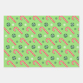 Creative Field Hockey Weihnachtsgeschenk Wrapping Geschenkpapier Set (Vorderseite 2)