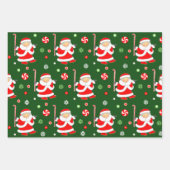 Creative Field Hockey Weihnachtsgeschenk Wrapping Geschenkpapier Set (Vorderseite)