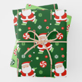 Creative Field Hockey Weihnachtsgeschenk Wrapping Geschenkpapier Set (Beispiel)