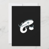 Creative Fishing Logo – Modern Angler Design Save The Date (Rückseite)