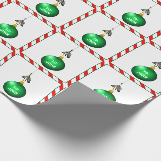 Creative Fishing Weihnachtsgeschenk Geschenkpapier (Ecke)