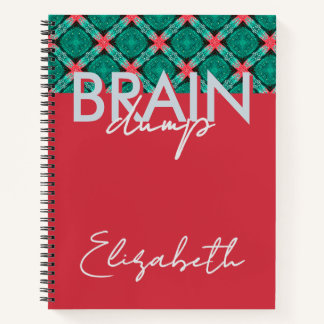 Creative Flow Brain Dump Mindset Organizer Coral Notizblock
