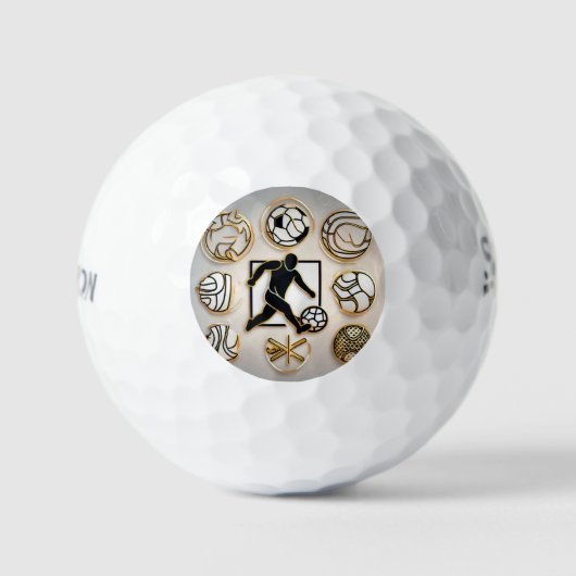 "Creative Football Hub" Golfball (Vorderseite)