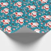 Creative Football Weihnachtsgeschenke Wrapping Pap Geschenkpapier (Ecke)