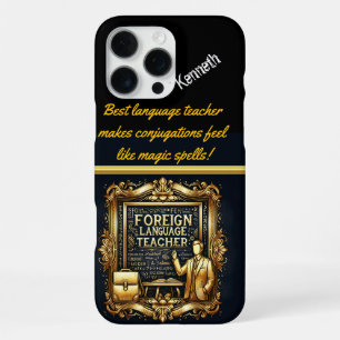 Creative Foreign Language Teacher iPhone 16 Pro Max Hülle