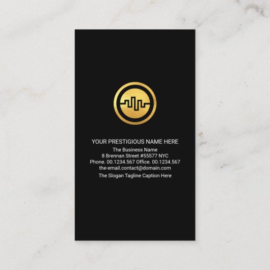 Creative Forex Stock Graph Finanzberater Visitenkarte (Rückseite)