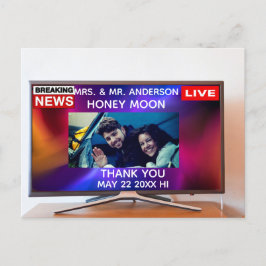 Creative Foto danke Ihnen Postcard Einladungspostkarte