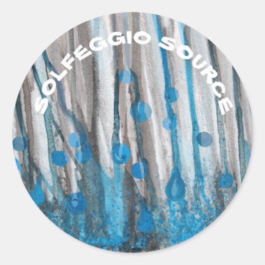 Creative Frequency Sticker - Solfeggio Quelle (Vorderseite)