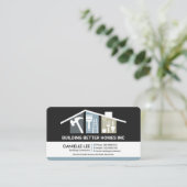 Creative Gebäude Beruflich Builder Visitenkarte (Stehend Vorderseite)