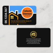 Creative Gebäude Dachterrasse Sonnenaufgang Grenze Visitenkarte (Vorne/Hinten)