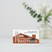 Creative Gebäude Rooftop Paint Spritzer Visitenkarte (Stehend Vorderseite)