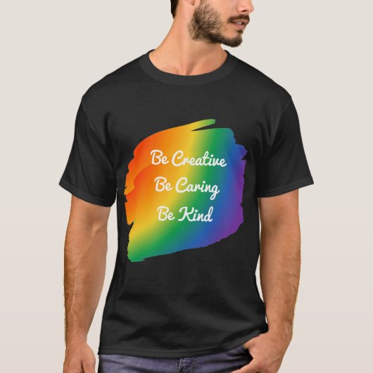Creative, Gekümmert und Kind-Stolz-Shirt T-Shirt (Vorderseite)