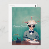 Creative Genius Designs Postkarte (Vorne/Hinten)