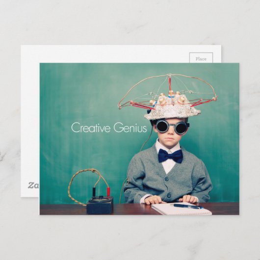 Creative Genius Designs Postkarte (Vorne/Hinten)