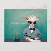 Creative Genius Designs Postkarte (Vorderseite)