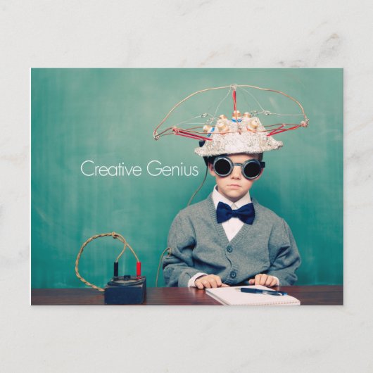 Creative Genius Designs Postkarte (Vorderseite)