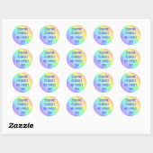 Creative Geniuses sind selten Tidy Rainbow Sticker (Blatt)