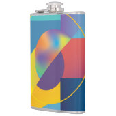 Creative Geometric: Abstrakte Vintage Abdeckung. Flachmann (Links)