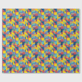 Creative Geometric: Abstrakte Vintage Abdeckung. Geschenkpapier (Flach)