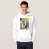 Creative Geometric: Abstrakte Vintage Abdeckung. Hoodie (Vorne ganz)