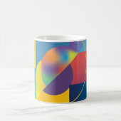 Creative Geometric: Abstrakte Vintage Abdeckung. Kaffeetasse (Mittel)
