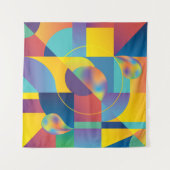 Creative Geometric: Abstrakte Vintage Abdeckung. Wandteppich (Vorderseite (Horizontal))