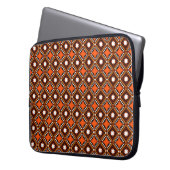 Creative Geometric, Modernes Abstraktes Rot. Laptopschutzhülle (Vorderseite Links)