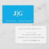 Creative Geometric Style Visitenkarte (Vorne/Hinten)