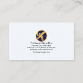 Creative Global Logistics Quadrant Account Manager Visitenkarte (Rückseite)